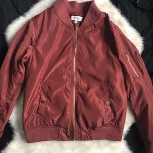 Pink Bomber Jacket! $20, Willing To Negotiate!